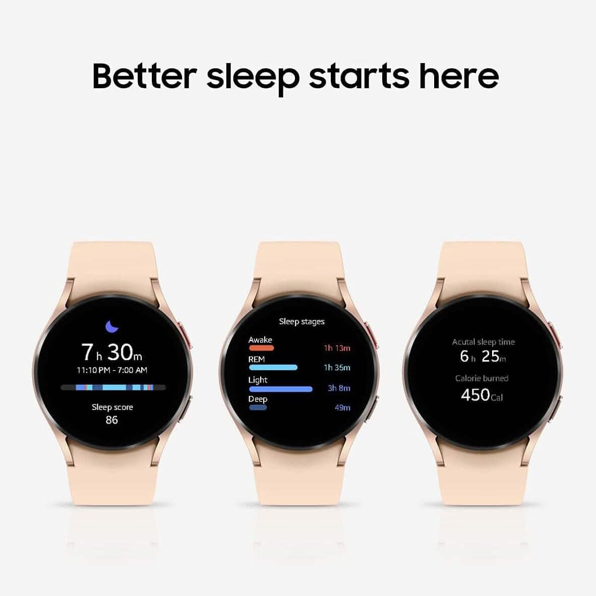 Samsung Galaxy Watch 4 40MM Smartwatch with ECG Monitor Tracker (Refurbished) DailySale