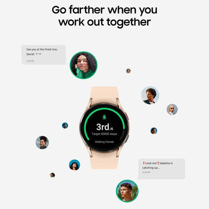 Samsung Galaxy Watch 4 40MM Smartwatch with ECG Monitor Tracker (Refurbished) DailySale