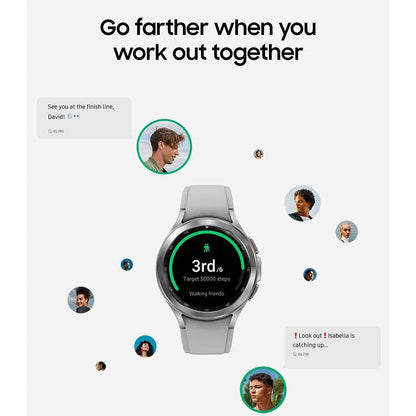 Samsung Galaxy Watch 4 Classic - 46mm LTE - Stainless Steel DailySale
