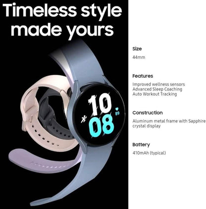 Samsung Galaxy Watch 5 44mm Bluetooth Smartwatch (Refurbished) DailySale