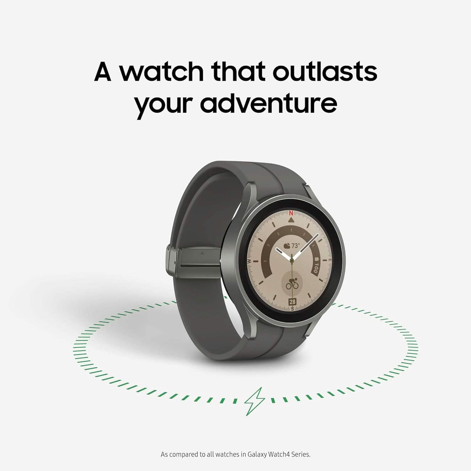 Samsung Galaxy Watch 5 Pro 45MM Bluetooth Smartwatch (Refurbished) DailySale