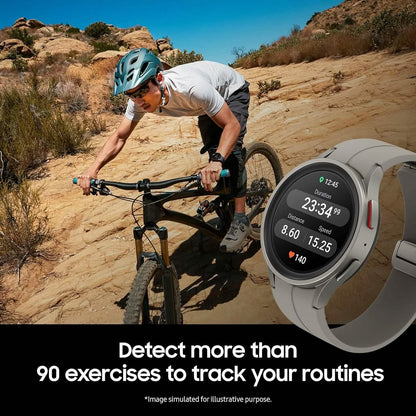 Samsung Galaxy Watch 5 Pro 45MM Bluetooth Smartwatch (Refurbished) DailySale