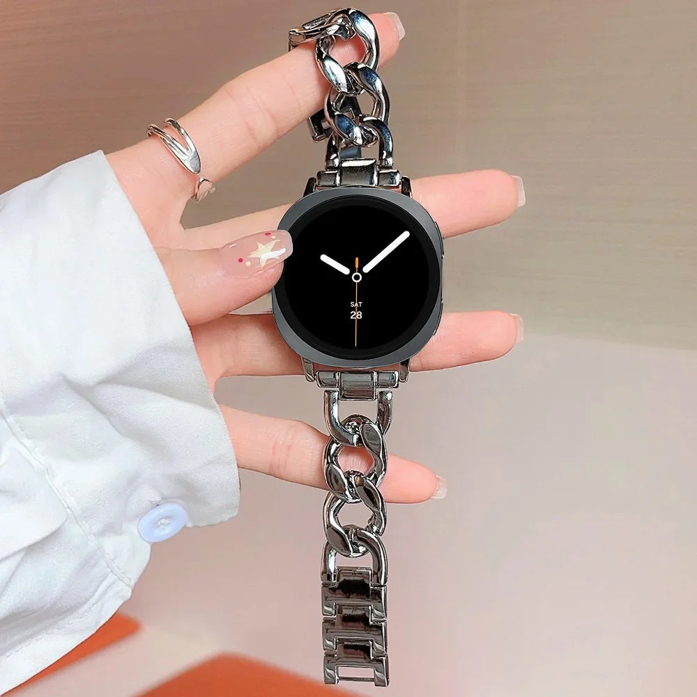 Samsung Galaxy Watch 8 8Classic Ultra Metal Band - Polished BandsCo Straps