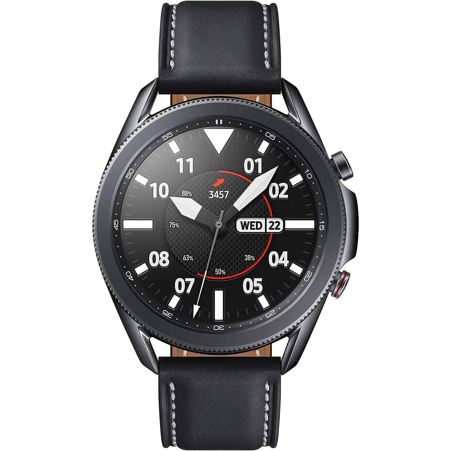 Samsung - Galaxy Watch3 Smartwatch 45mm Stainless LTE - Mystic Black DailySale