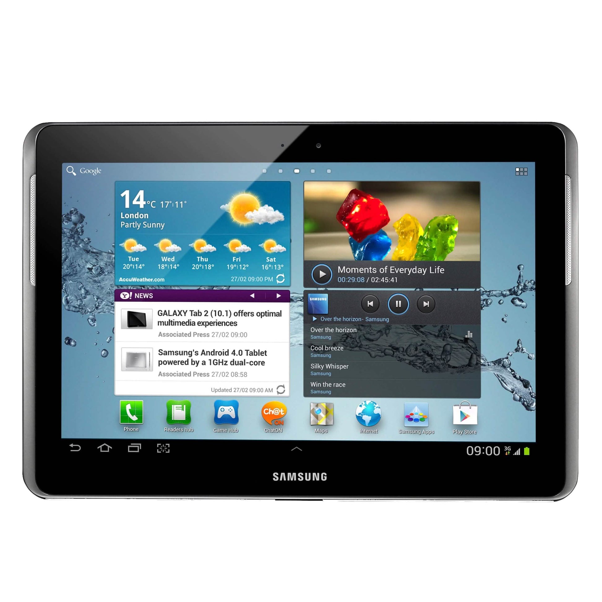Samsung Tab 2 10.1" 16GB Titanium Silver (Refurbished) DailySale