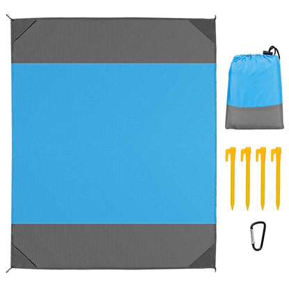Sand Proof Picnic Blanket with 4 Anchors DailySale