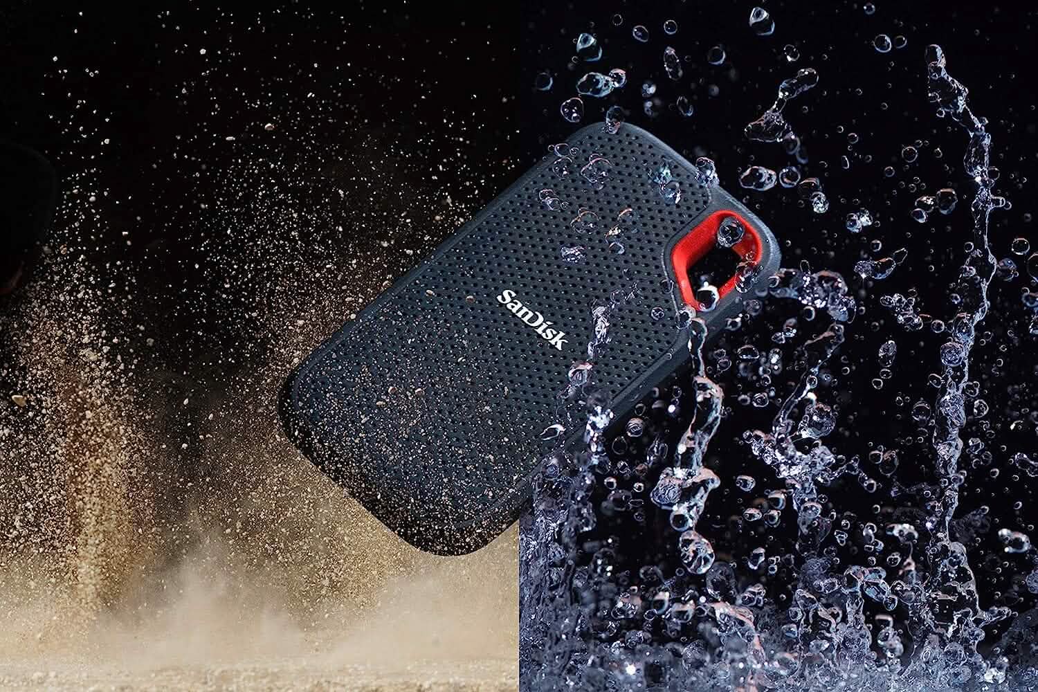 SanDisk 1TB Extreme Portable External SSD - Up to 550MB/s USB-C, USB 3.1 (Refurbished) DailySale