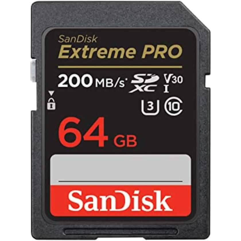 SanDisk 64GB Extreme PRO SDXC UHS-I Memory Card - C10, U3, V30, 4K UHD, SD Card - SDSDXXU-064G-GN4IN  (Refurbished) DailySale