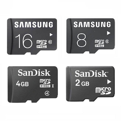 Sandisk or Samsung microSD Memory Card Adapter Included - Assorted Sizes DailySale