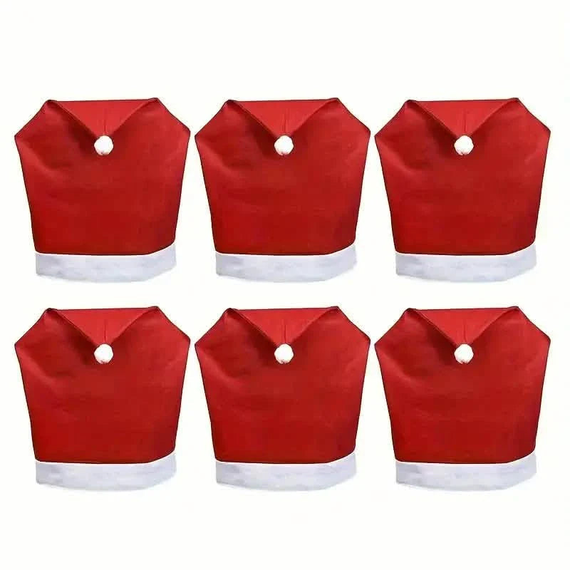 Santa Hats Dining Chair Covers Slipcover DailySale