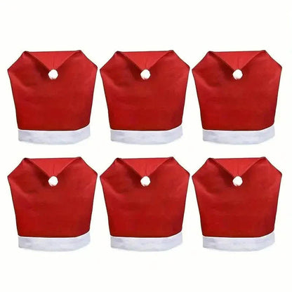 Santa Hats Dining Chair Covers Slipcover DailySale