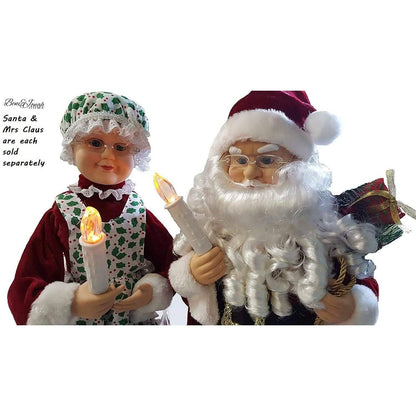 Santa's Workshop Collection 24" Animated Christmas Holiday Figurines DailySale