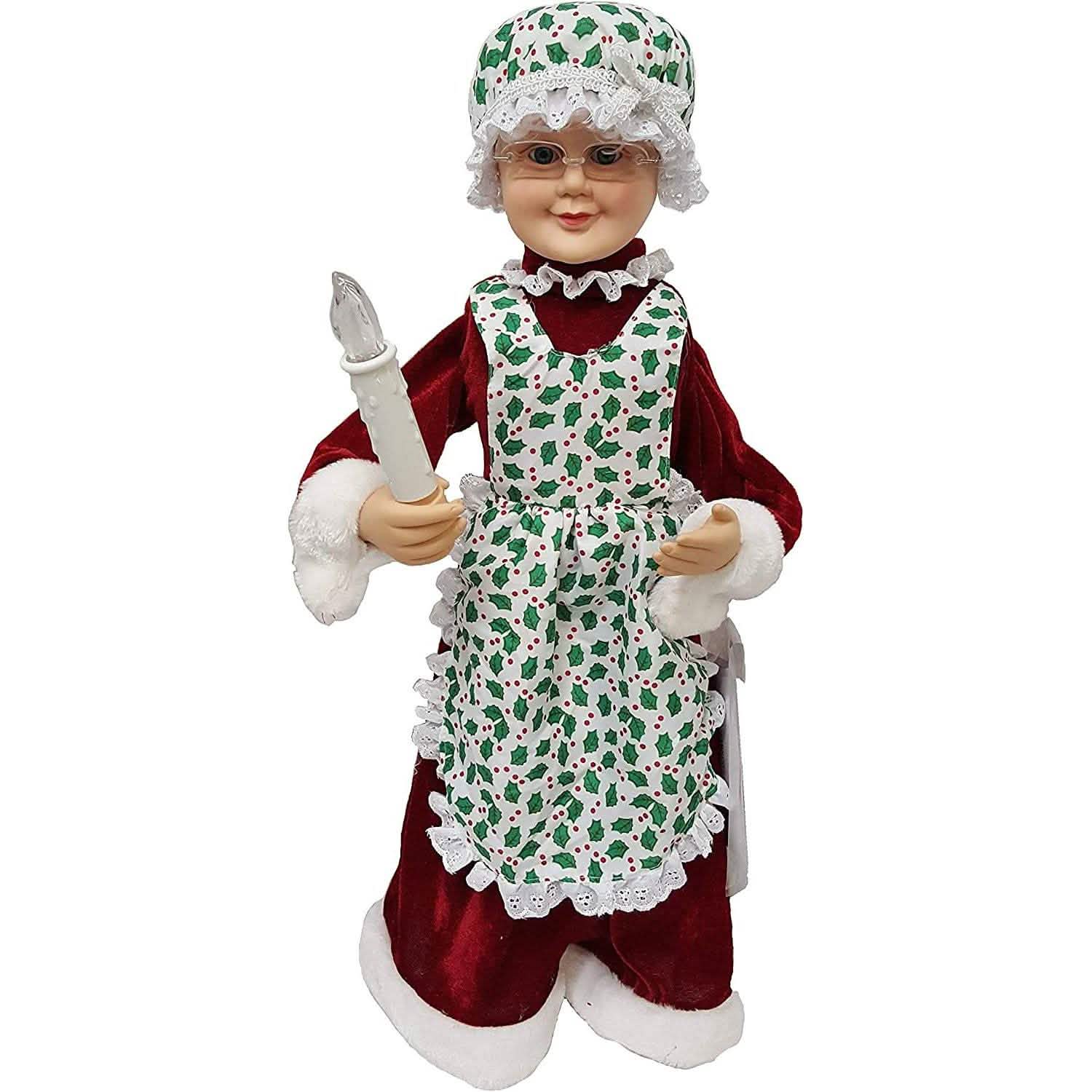 Santa's Workshop Collection 24" Animated Christmas Holiday Figurines DailySale