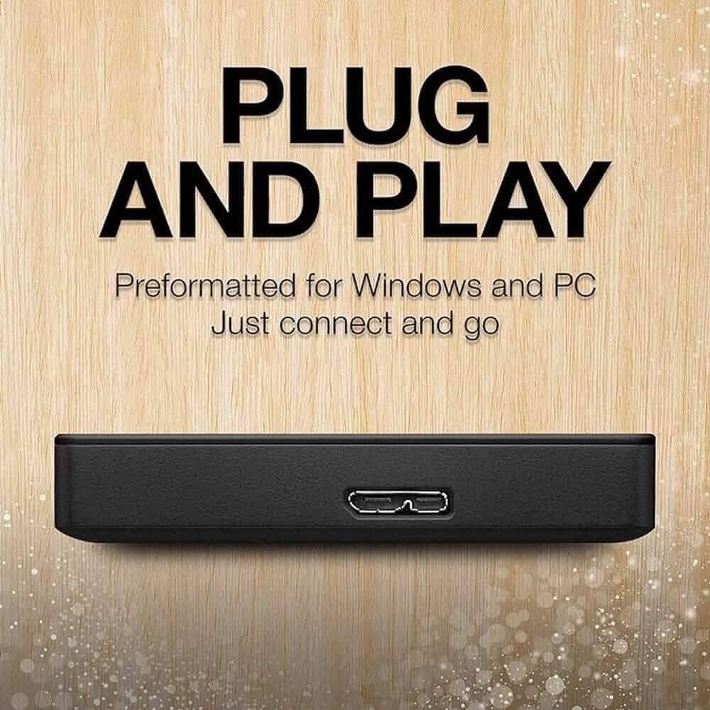 Seagate Portable 2TB External Hard Drive HDD (Refurbished) DailySale