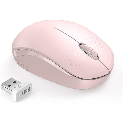 Seenda Wireless Mouse, 2.4G Noiseless Mouse with USB Receiver Portable DailySale