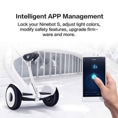 Segway Ninebot S Smart Self-Balancing Electric Scooter (Refurbished) DailySale