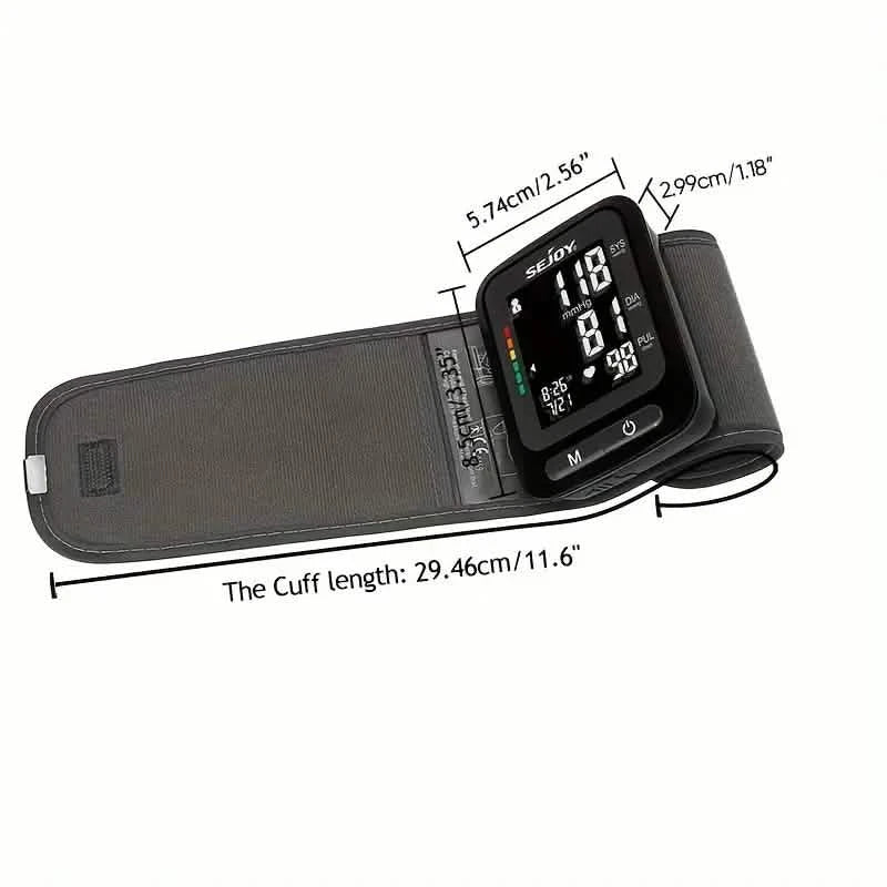 SEJOY Wrist Blood Pressure Monitor Automatic Digital Cuff Heart Rate BP Machine DailySale