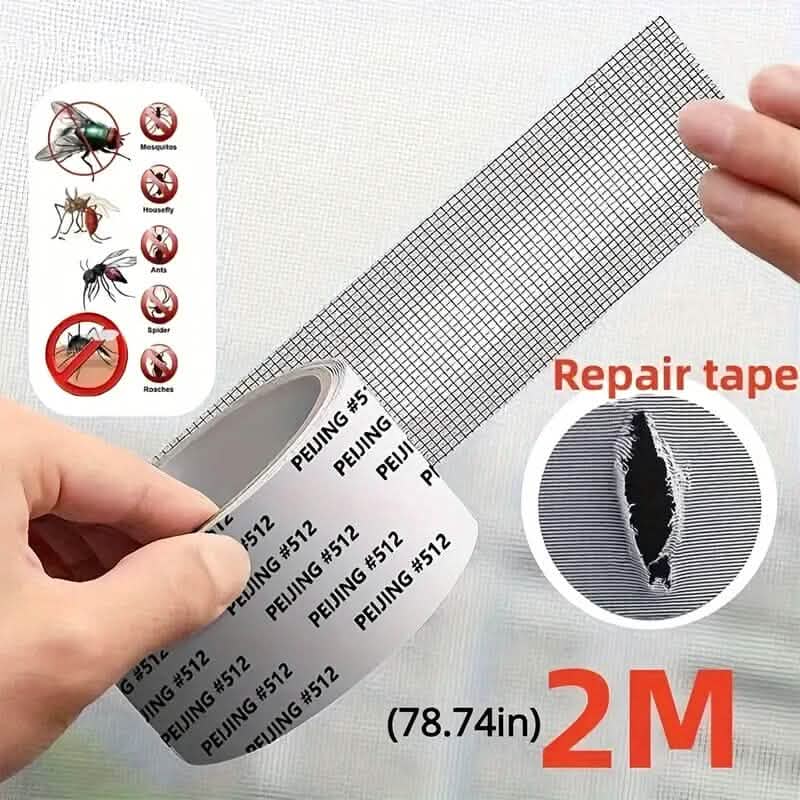 Self-Adhesive Window Screen Tape Mesh Repair Patch DailySale