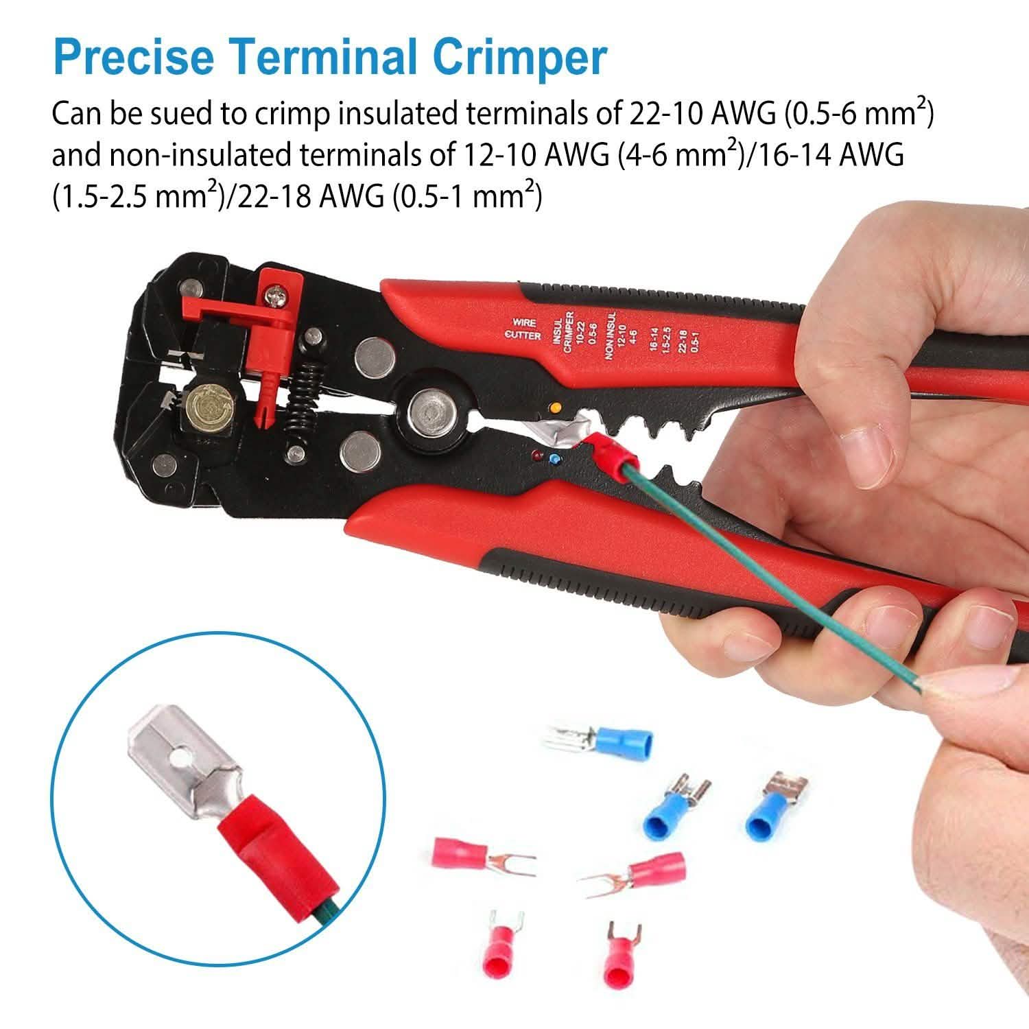 Self-Adjusting Multifunctional Wire Stripper DailySale