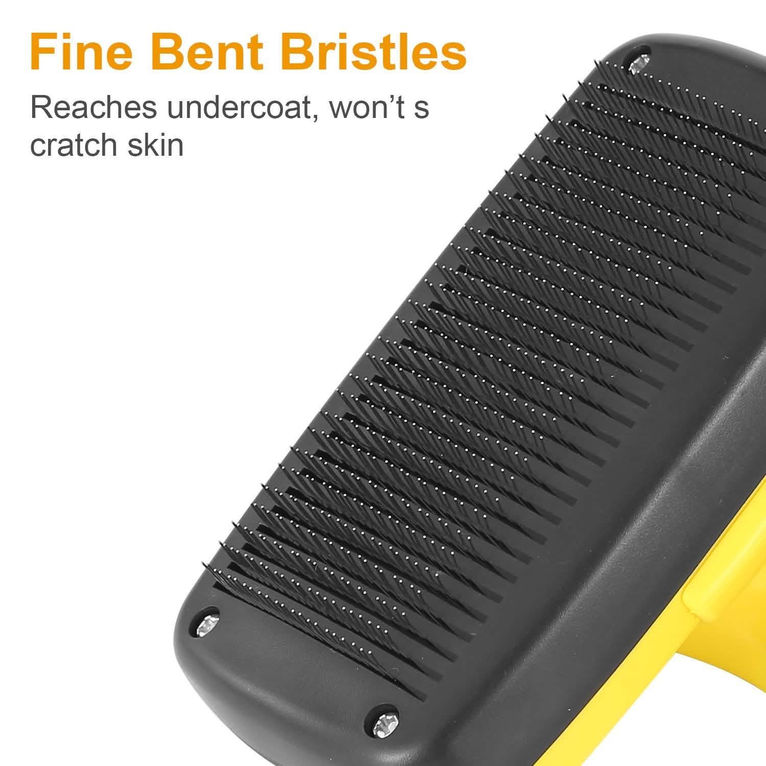 Self Cleaning Slicker Brush Pets DailySale