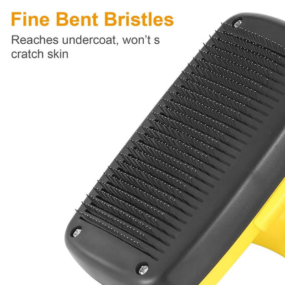 Self Cleaning Slicker Brush Pets DailySale