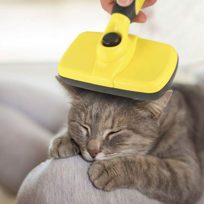 Self Cleaning Slicker Brush Pets DailySale