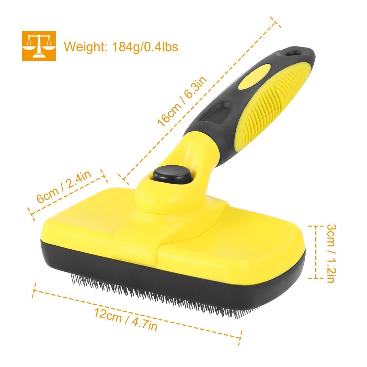 Self Cleaning Slicker Brush Pets DailySale