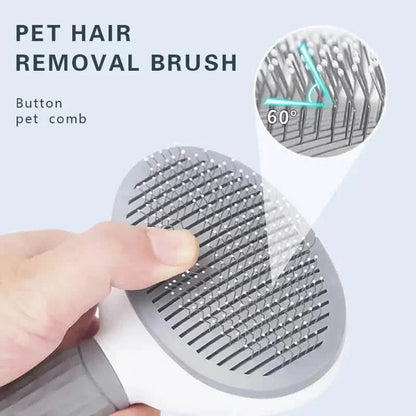 Self Cleaning Slicker Brush Suitable for Pets with Long or Short Hair DailySale