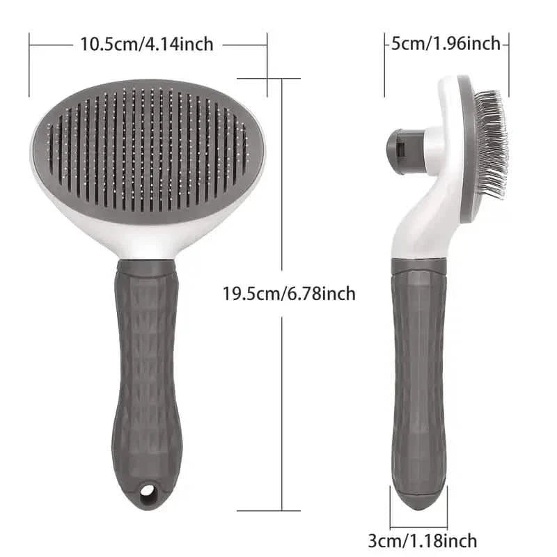 Self Cleaning Slicker Brush Suitable for Pets with Long or Short Hair DailySale