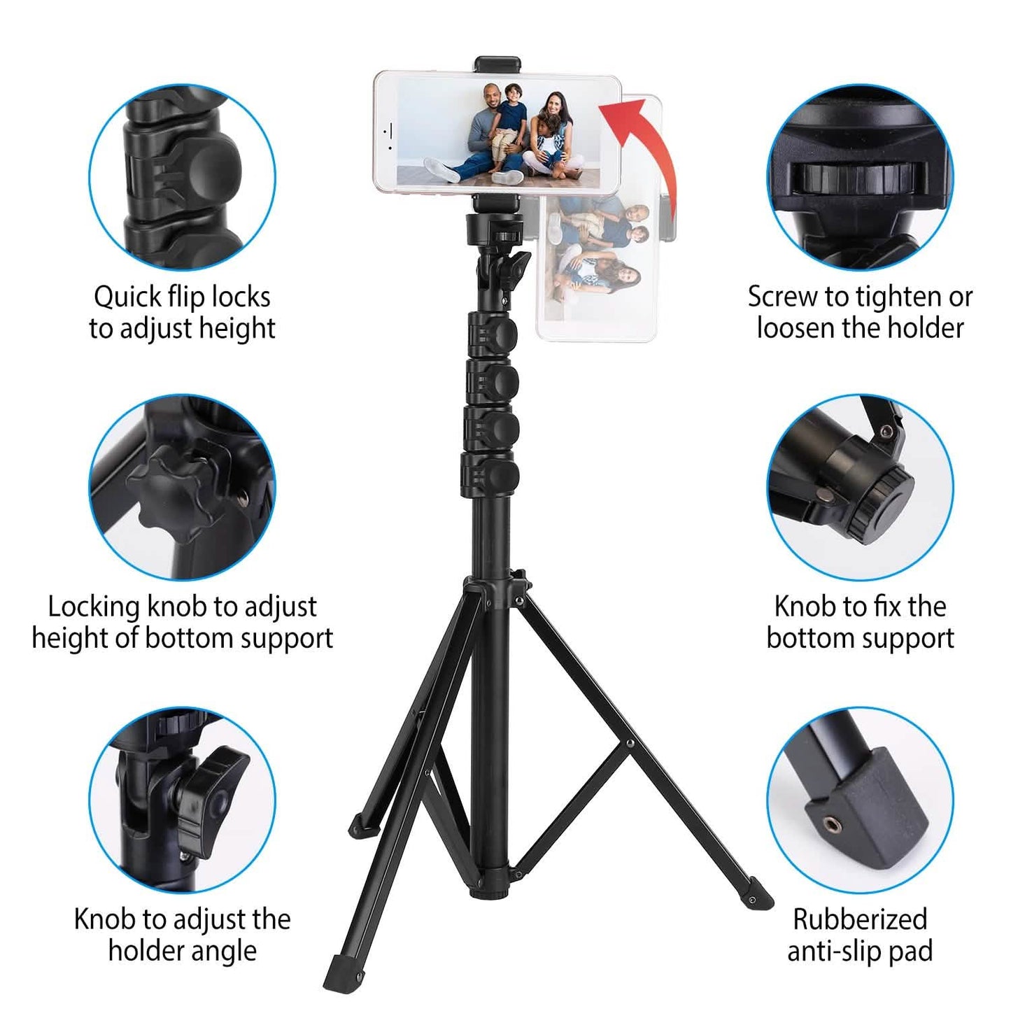 Selfie Stick Tripod Wireless Desktop Phone Tripod Stand DailySale