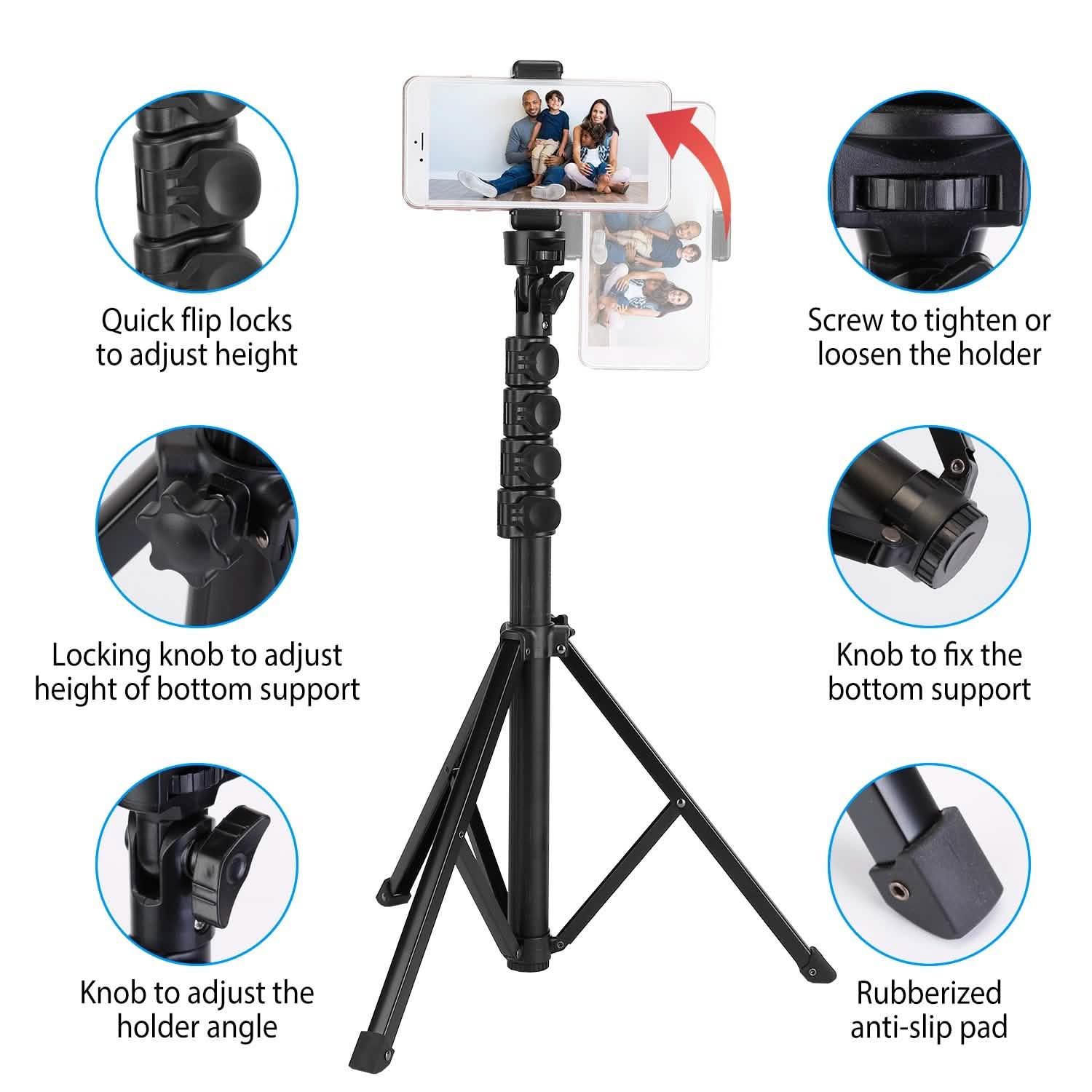 Selfie Stick Tripod Wireless Desktop Phone Tripod Stand DailySale