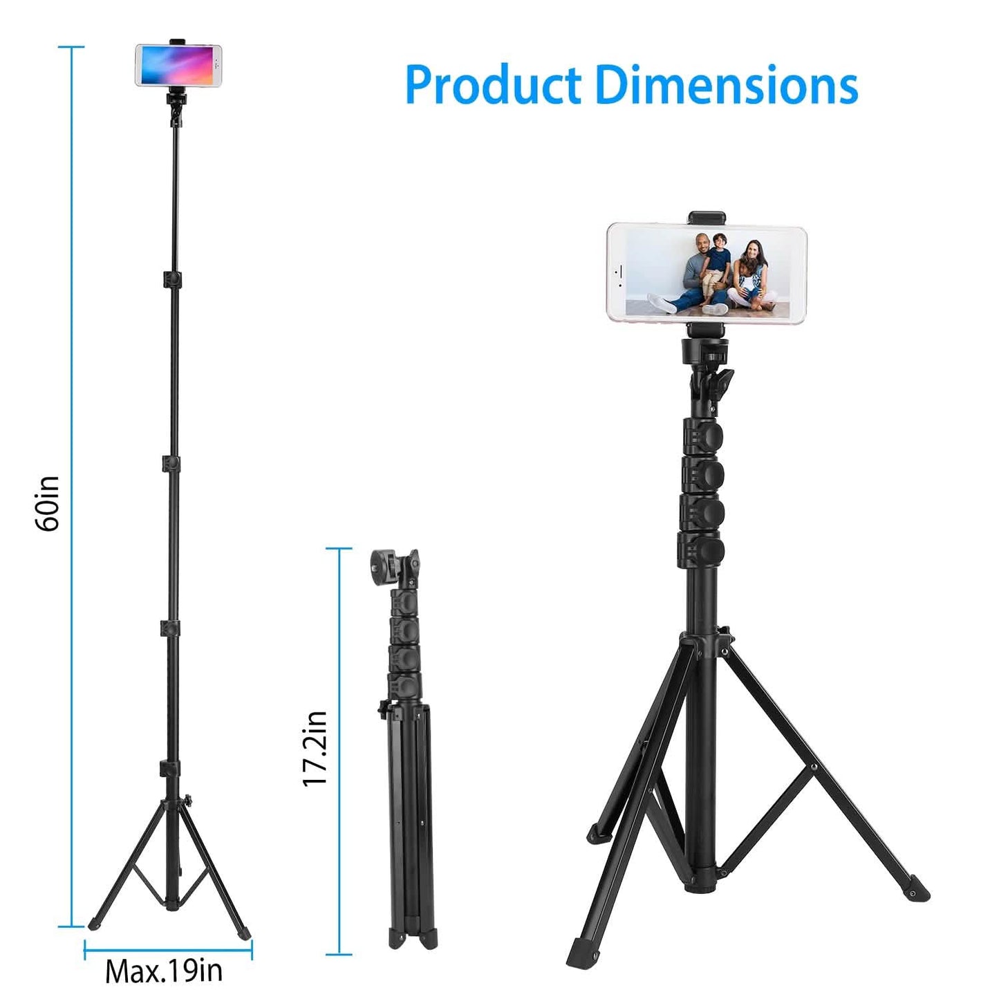 Selfie Stick Tripod Wireless Desktop Phone Tripod Stand DailySale