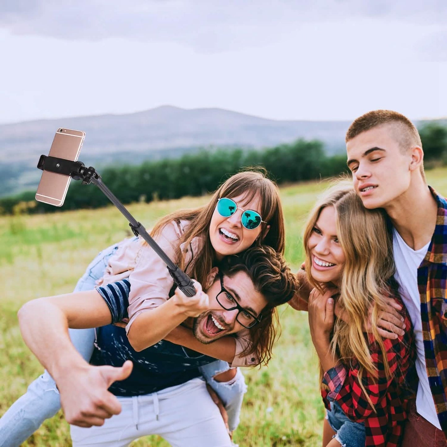 Selfie Stick Tripod Wireless Desktop Phone Tripod Stand DailySale