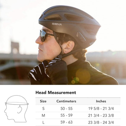 Sena R1 / R1 EVO Smart Communications Cycling Helmet  (Refurbished) DailySale