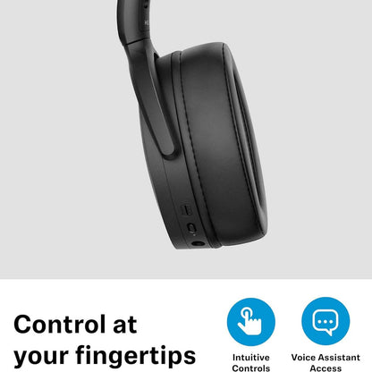 Sennheiser Consumer Audio HD 450BT Bluetooth 5.0 Wireless Headphone with Active Noise Cancellation  (Refurbished) DailySale