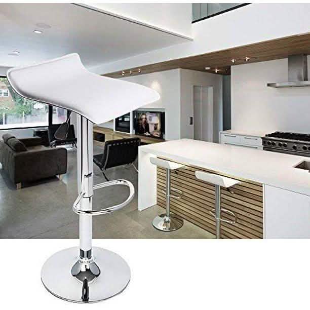 Set of 2: Adjustable Swivel Barstools DailySale