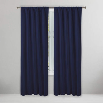 Set of 2: Embossed Crinkie Semi-Sheer Window Curtain Pair Panel DailySale