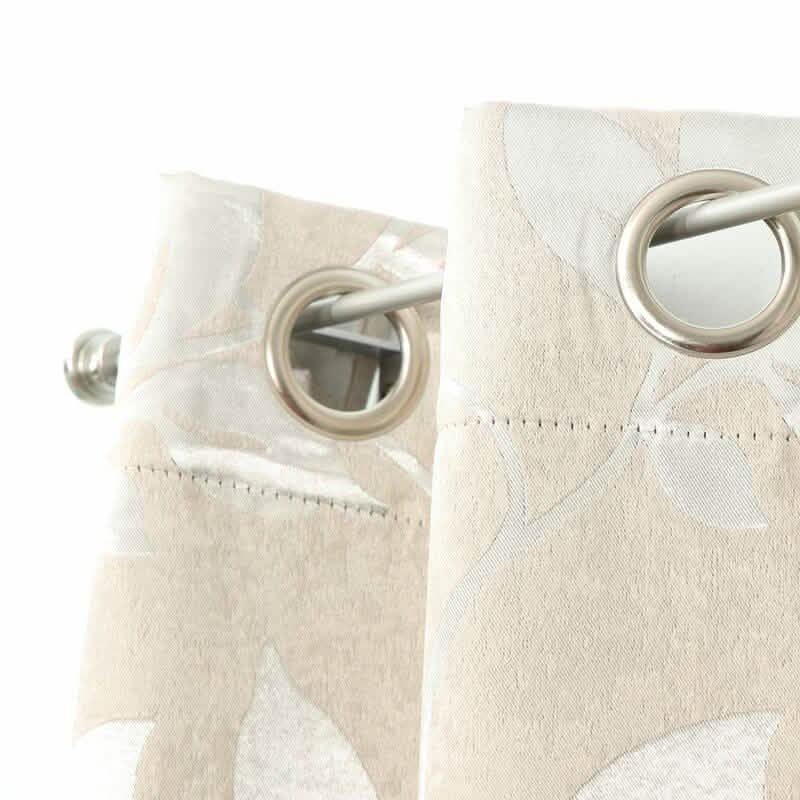 Set of 2: Floral Blackout Grommet Window Curtain Pair Panel DailySale