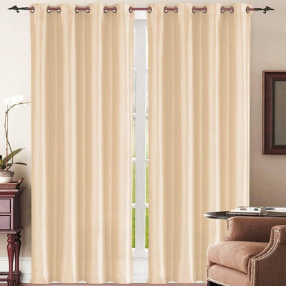 Set of 2: Grommet Curtain Panels - Assorted Colors DailySale