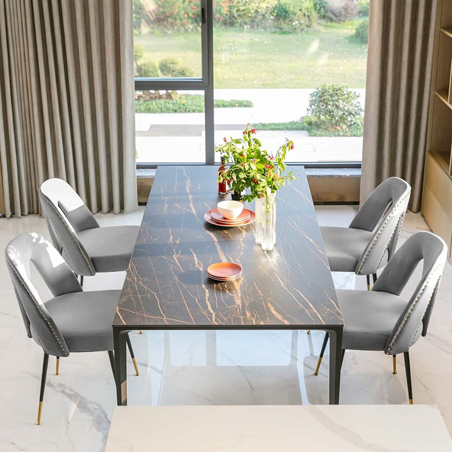 Set of 2: Modern Dining Chairs DailySale