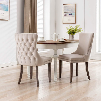 Set of 2: Upholstered Dining Chairs DailySale