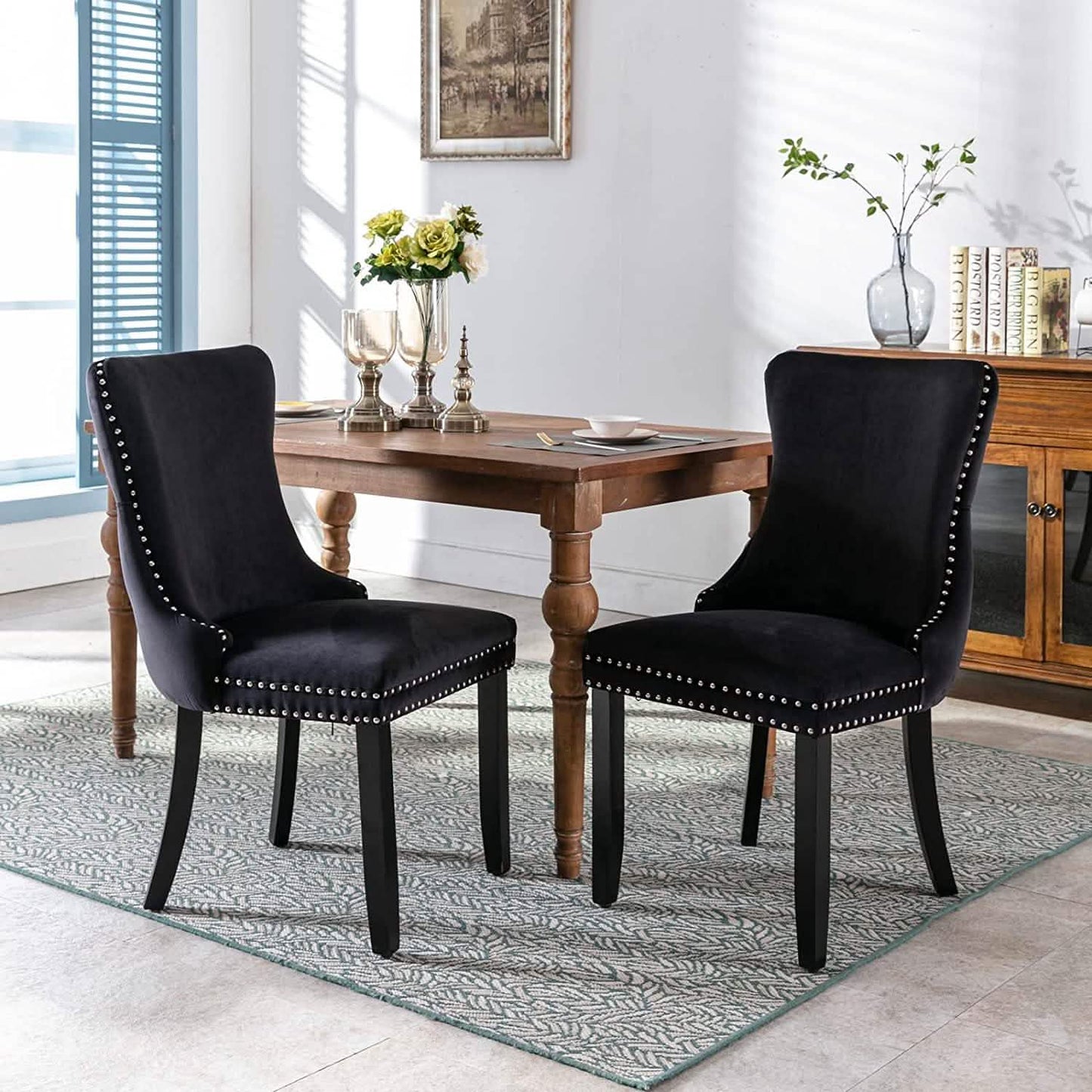 Set of 2: Upholstered Dining Chairs DailySale