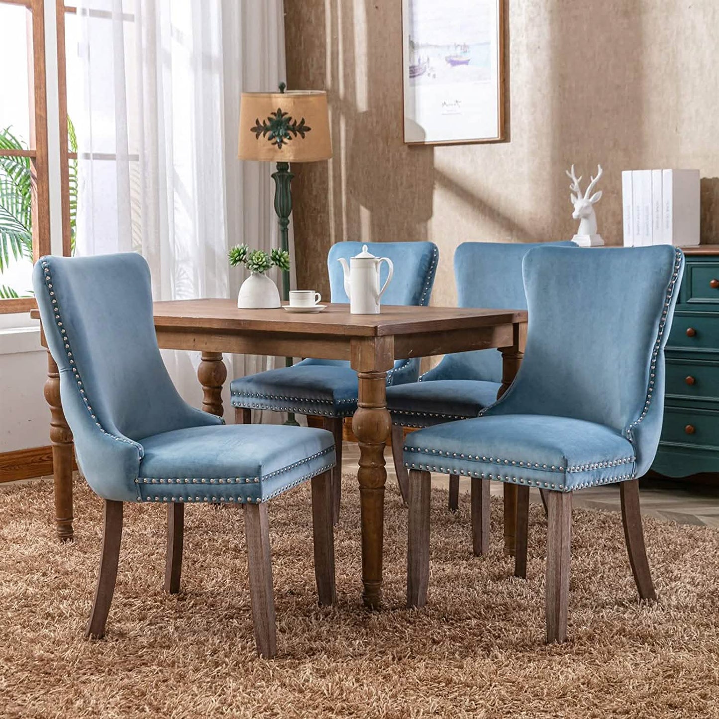 Set of 2: Upholstered Dining Chairs DailySale