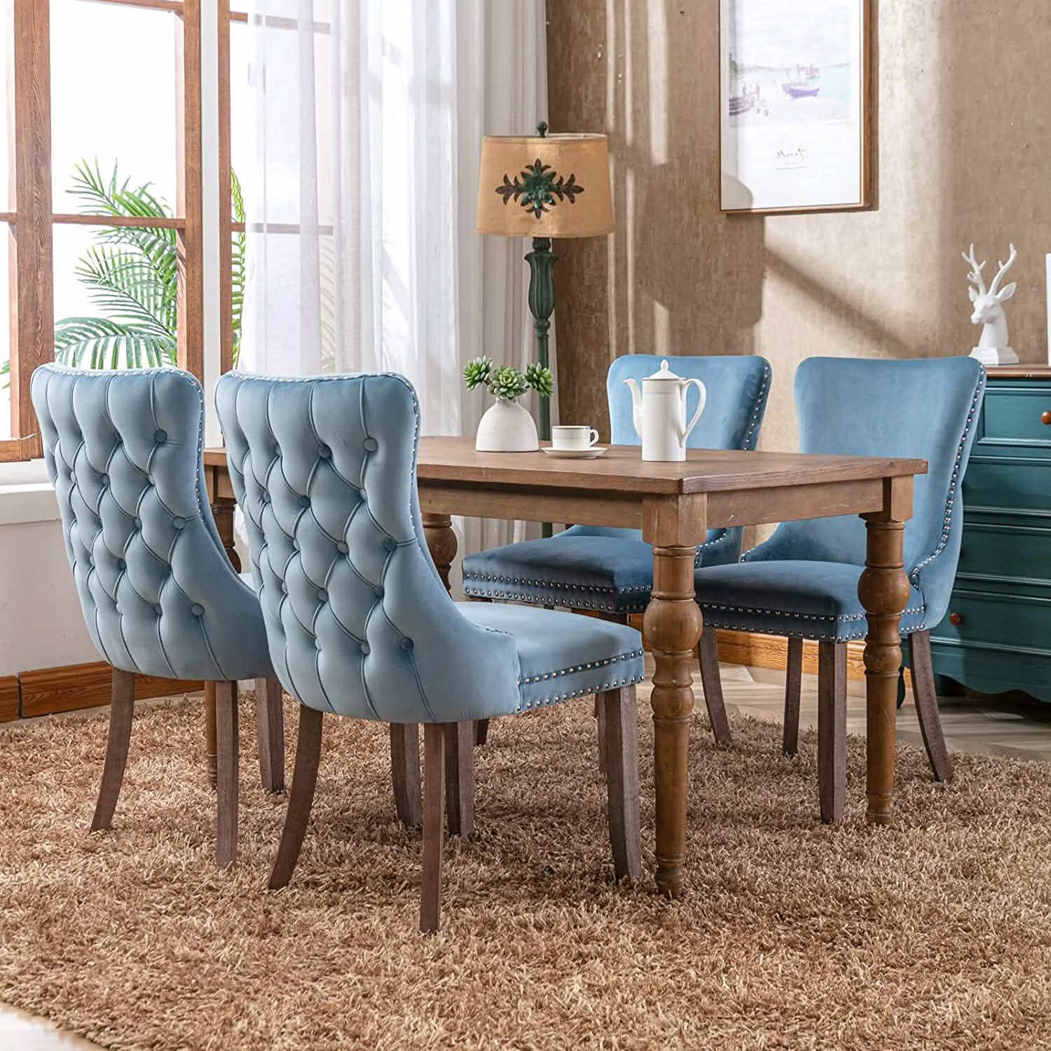 Set of 2: Upholstered Dining Chairs DailySale