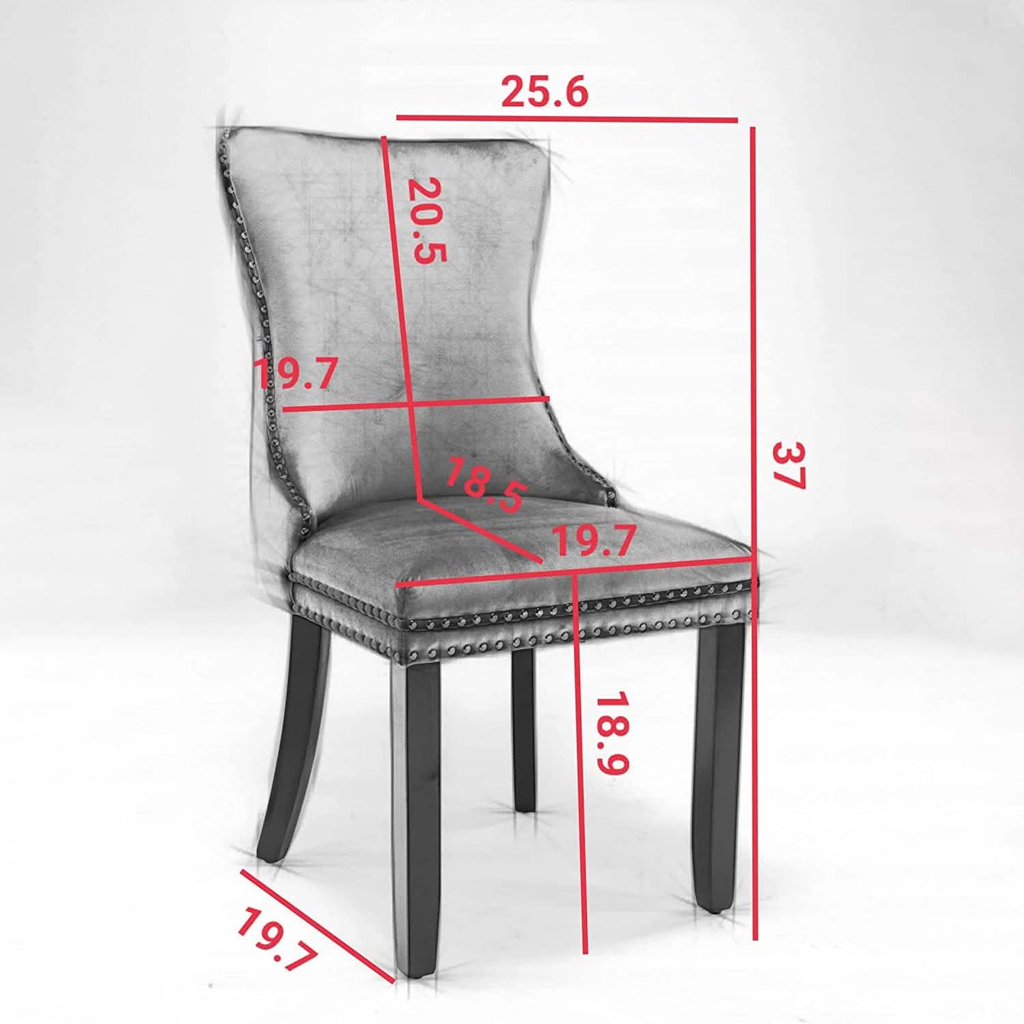 Set of 2: Upholstered Dining Chairs DailySale