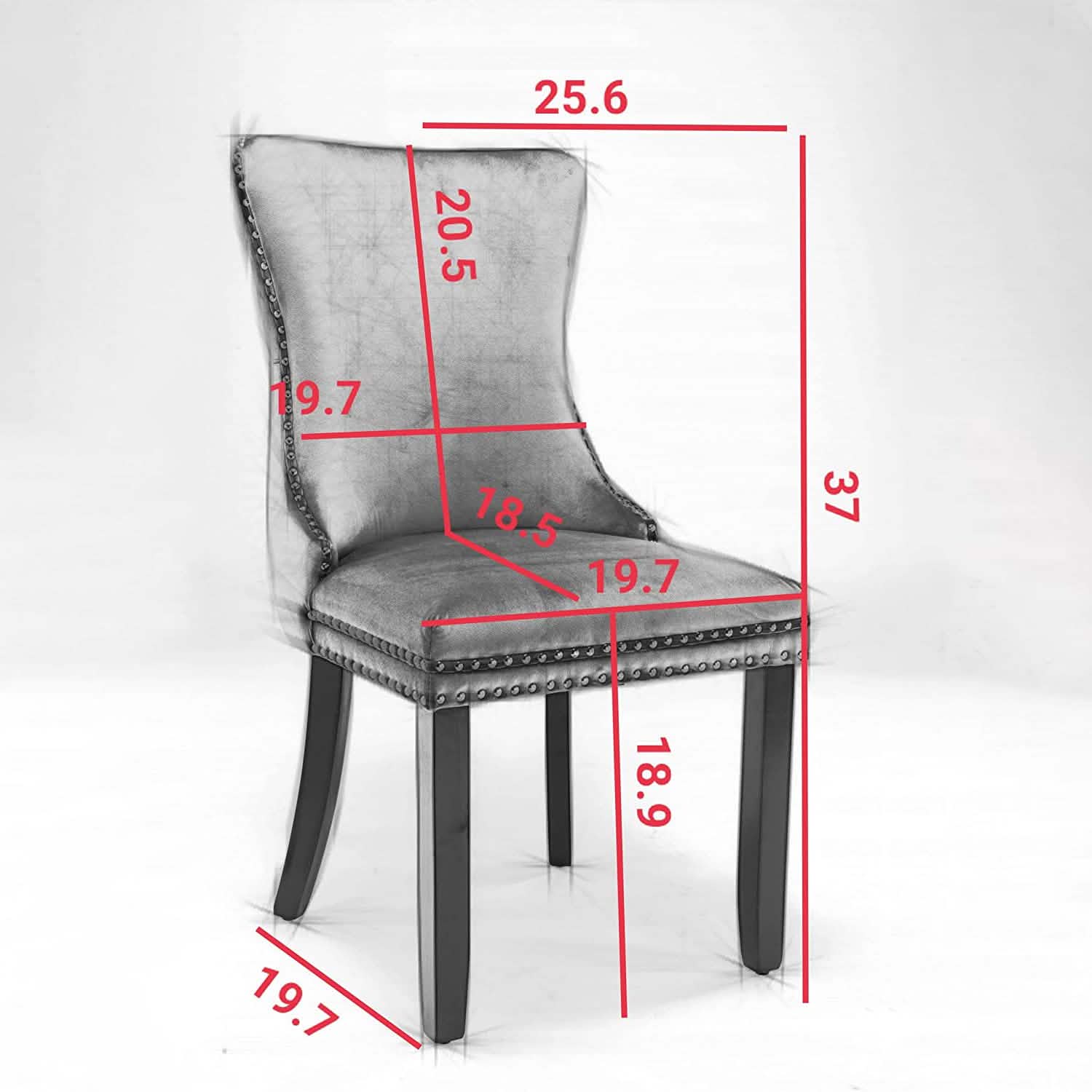 Set of 2: Upholstered Dining Chairs DailySale