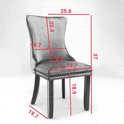 Set of 2: Upholstered Dining Chairs DailySale