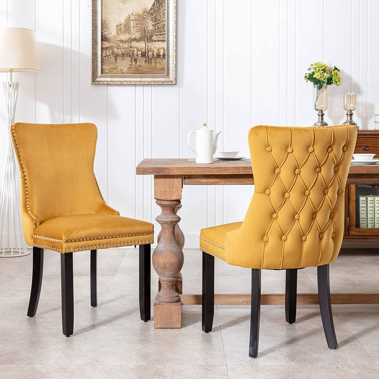 Set of 2: Upholstered Dining Chairs DailySale