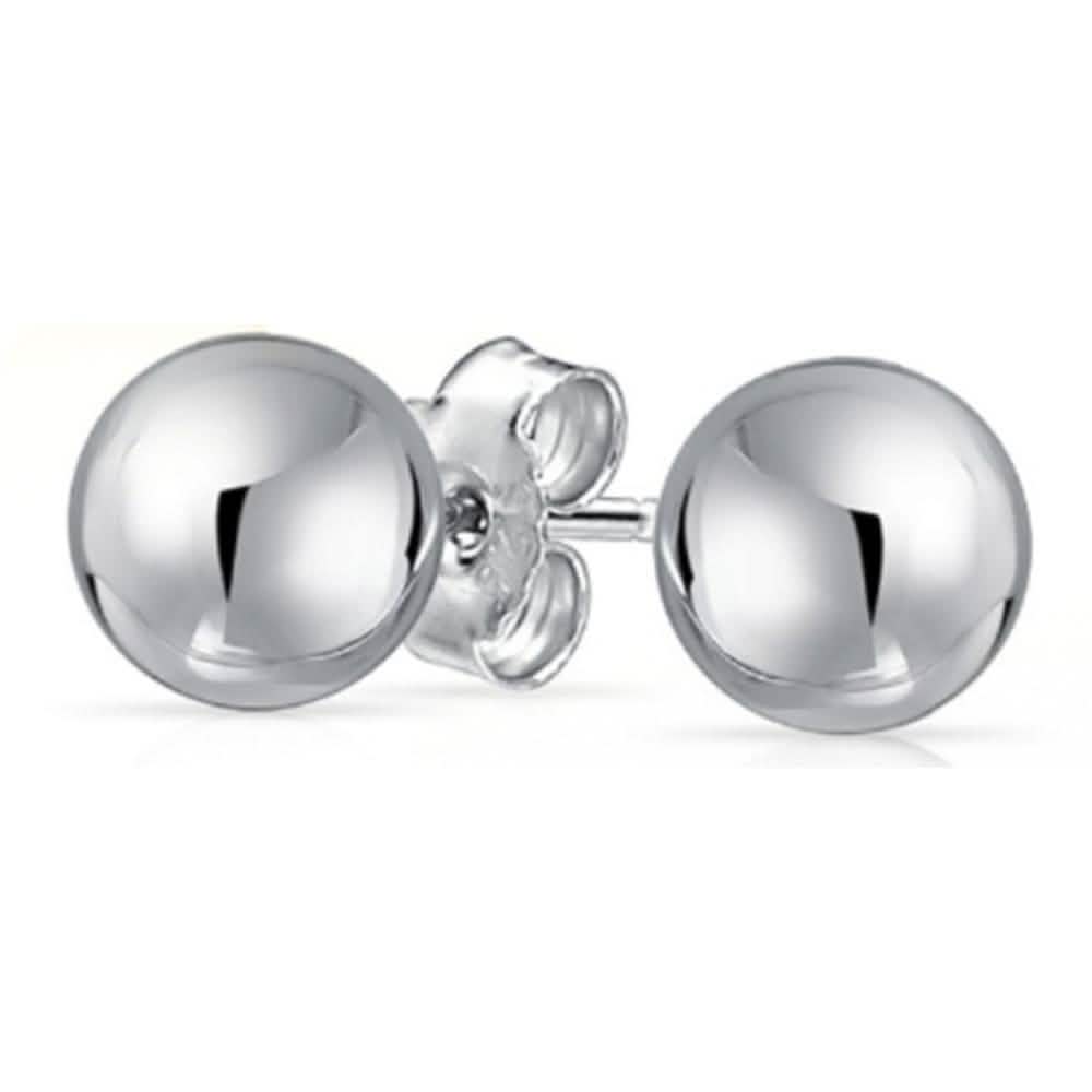 Set Of 3 Sterling Silver Ball Studs DailySale