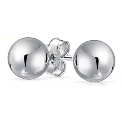 Set Of 3 Sterling Silver Ball Studs DailySale